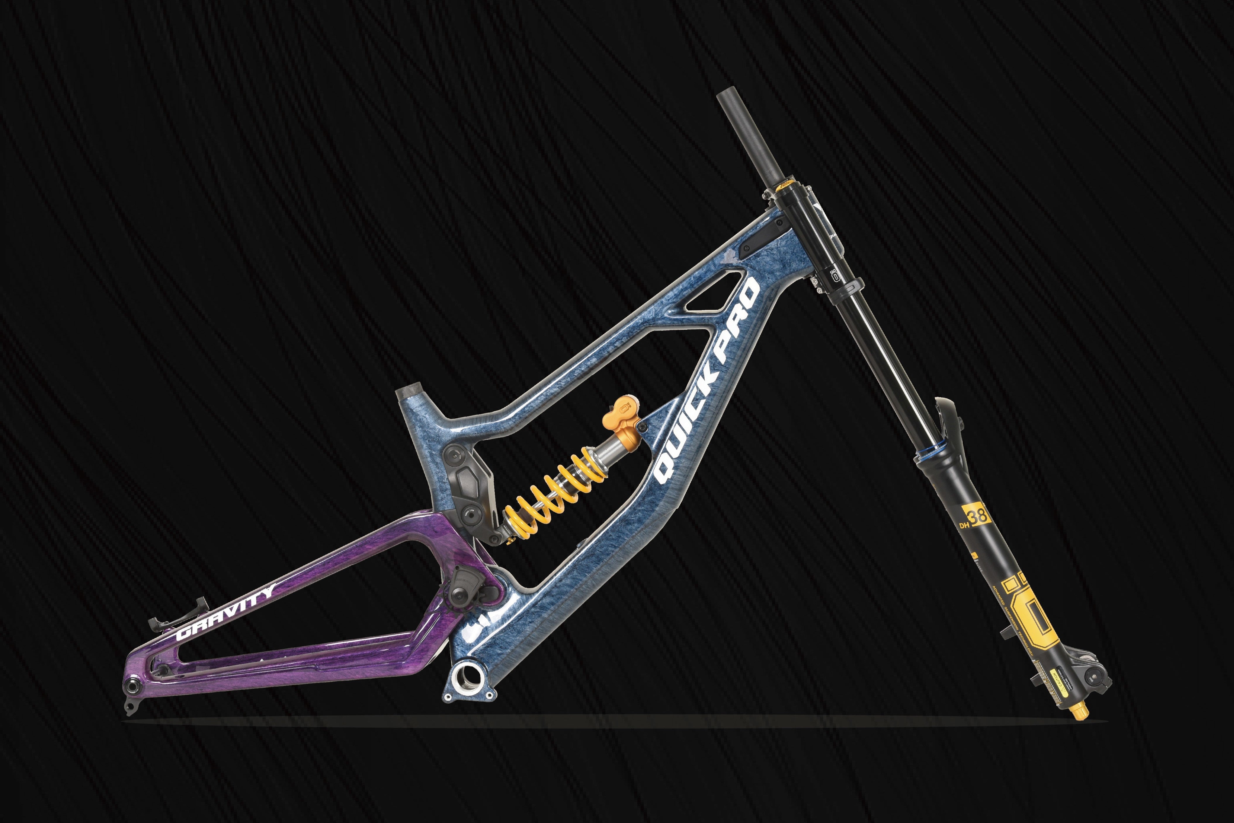 GRAVITY frameset — Blue