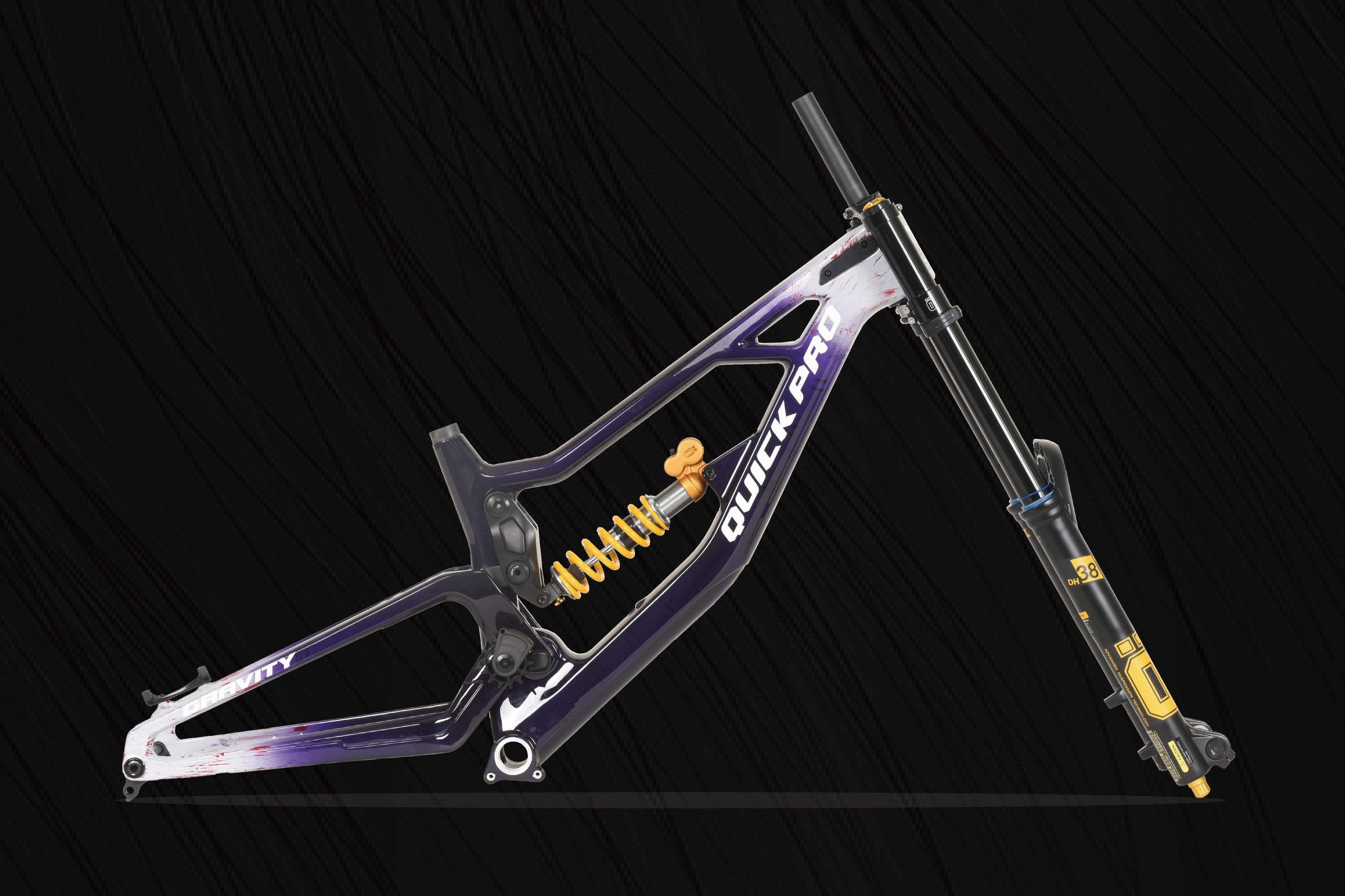 GRAVITY frameset — Purple