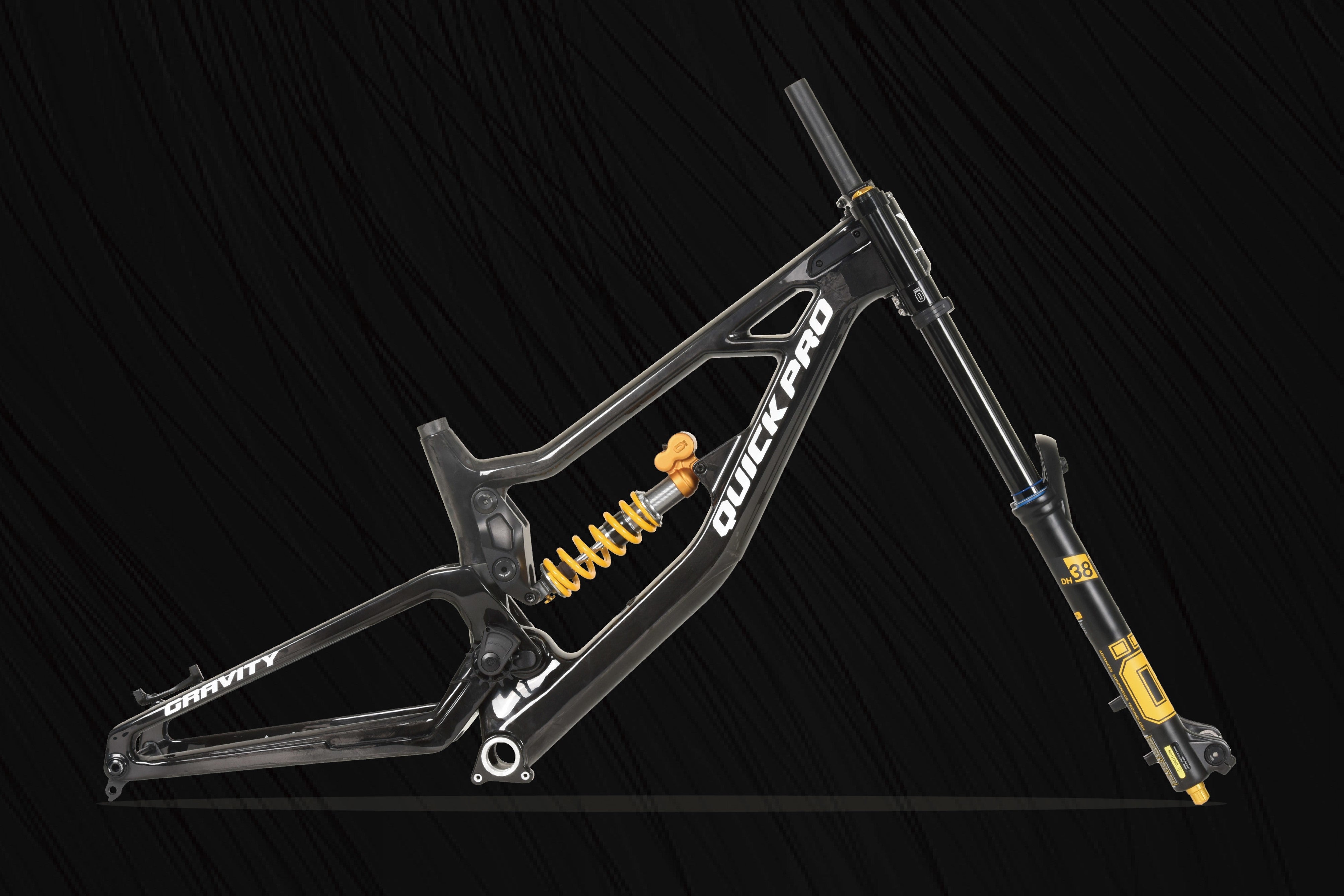 GRAVITY frameset — Raw Carbon
