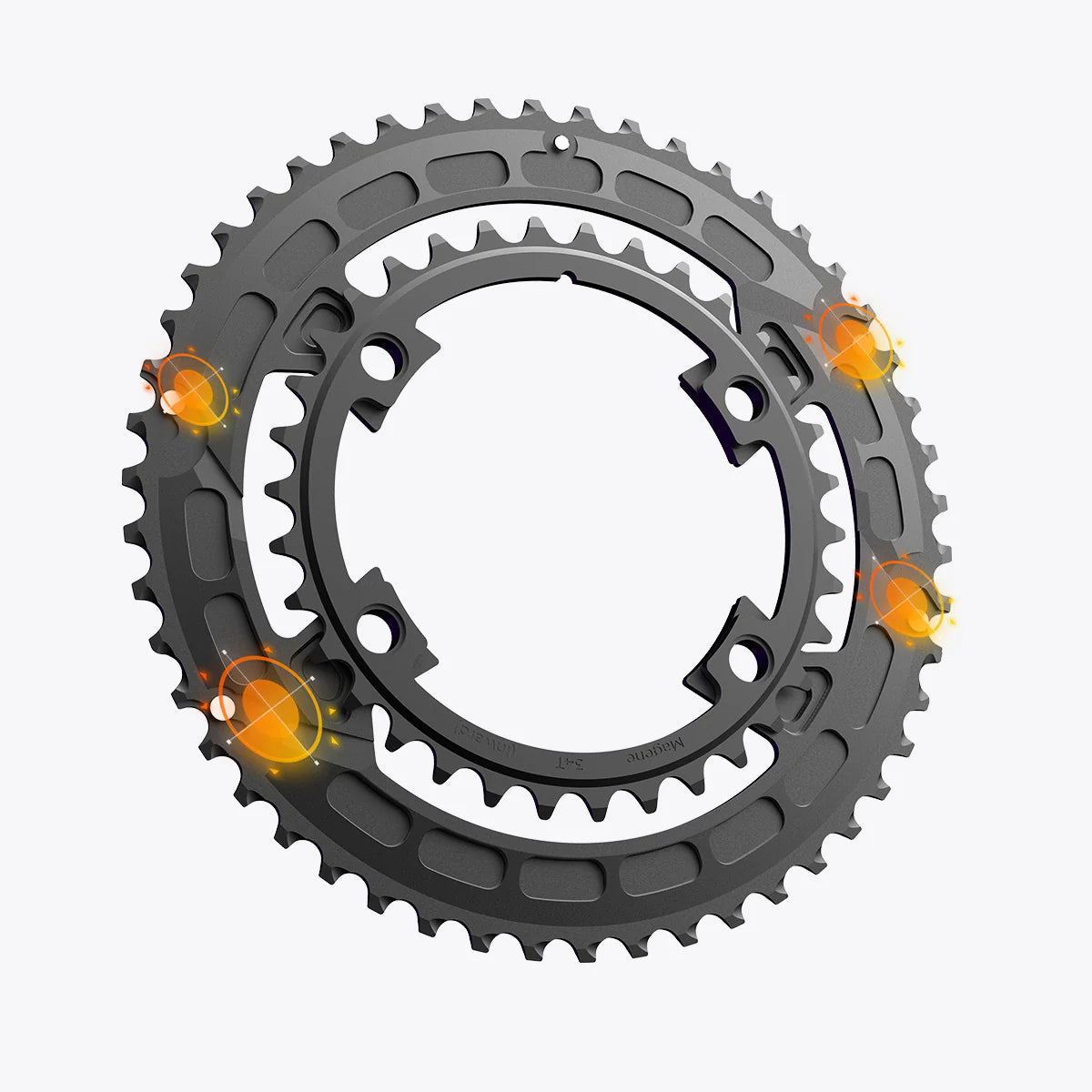 Magene TEO P515 Power Meter Set With QED Chainring